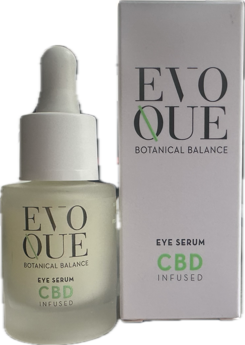 EVOQUE Botanical Balance Facial Eye Serum CBD infused Hanfsamenöl Hanf 30ml